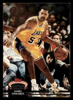 1992 Stadium Club James Edwards #227 Los Angeles Lakers  Near Mint or Better - Image 1 of 2