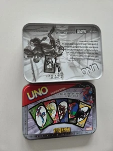 2002 Marvel Spider-Man UNO, Special Edition Card Game, Collector Tin ●Complete● - Picture 1 of 10