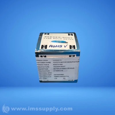 Veeder Root 779565-216 Panel Meter FNOB - Image 1 of 4