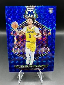 2023-24 Mosaico Azul Mosaico Prizm Jalen Hood-Schifino /199 RC Lakers #223 - Imagen 1 de 2