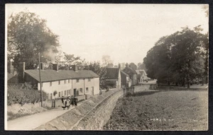 Postcard North Elmham nr Dereham Norfolk village Church Street postmark 1910 RP - Picture 1 of 2
