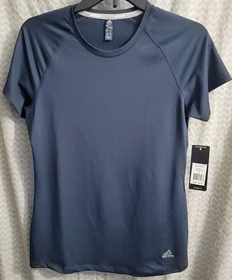 Adidas Golf Top Women's Small Top Performance Athleisure Navy Blue Shirt - Image 1 of 2
