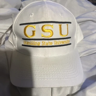 Grambling State University Tigers The Game Split Bar Vintage Snapback Hat - NWT - Image 1 of 4
