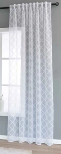Gardine HxB 245x145 cm Natur Diamond »VALENCIA« Multiband - Bild 1 von 12