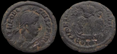 Ancient Roman Empire Coin Theodosius I 379-395AD, 5,71 gramm. #078 - Image 1 of 3