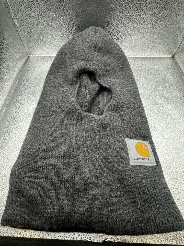 Carhartt Hat Balaclava One Size Gray Thinsulate Flex Insulation Face Mask USA - Image 1 of 4