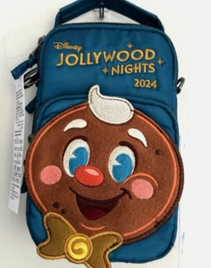 2024 Disney Parks JOLLYWOOD NIGHTS Umhängetasche mit Ollie Lebkuchen Neu mit Etikett - Bild 1 von 1