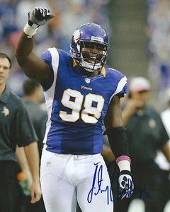 Letroy Guion *MINNESOTA VIKINGS* Signed 8x10 Photo L1 COA GFA - Picture 1 of 1