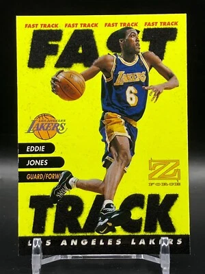 Eddie Jones Basketball player Cards Los Angeles Lakers NBA SkyBox 1997 aA - Image 1 of 4