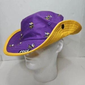 Cappello donna Minnesota Vikings mini stampa ibrido boonie secchiello - Foto 1 di 5