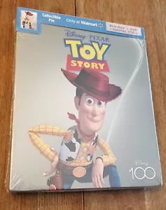 Toy Story Disney 100 Edition Blu-Ray & DVD with Collectible Pin - Picture 1 of 2