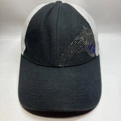 Gorra Orlando Magic para mujer New Era negra/blanca malla lentejuelas estrella correa NBA Foto 1 de 4