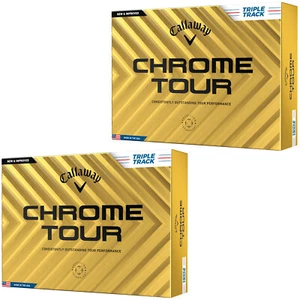 Bolas de golf blancas Callaway Chrome Tour triple pista - modelo 2 docenas 2024 - Imagen 1 de 7
