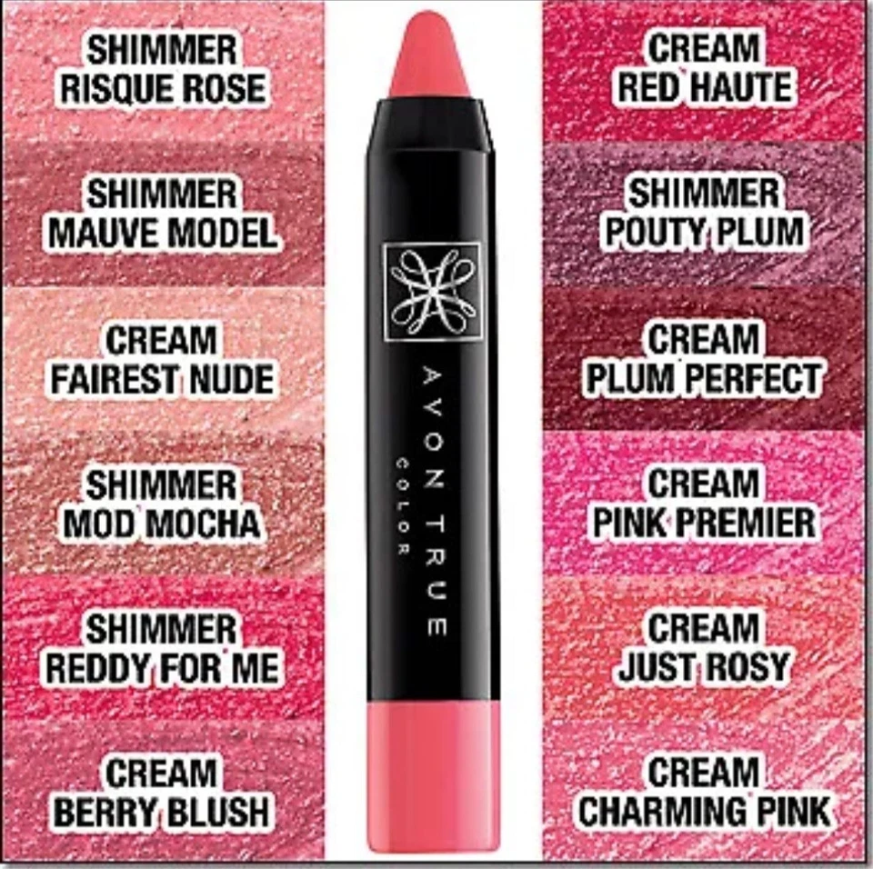 AVON ULTRA COLOR LIP CRAYON CHARMING PINK Set of 2 Same Color New & Sealed - Image 1 of 2