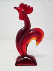 Viking Glass Kellogg Ruby Red #1321 Rooster. Excellent Condition. Rare, Vintage