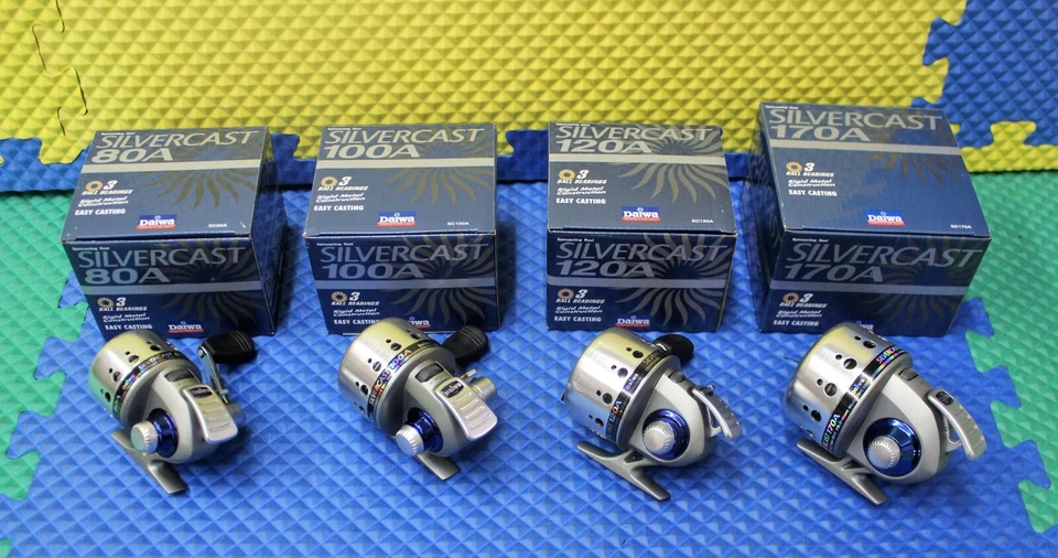 Daiwa Silvercast Spincast Reel 3BB CHOOSE YOUR MODEL! - Image 1 of 2