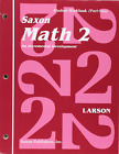 Saxon Math 2: an Incremental Development - Student Workbook, Part 1