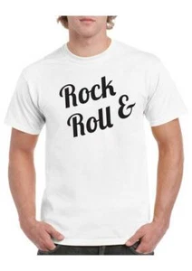 Rock & Roll T-Shirt - Funny - High Quality - Music - musician - Gift - Picture 1 of 1