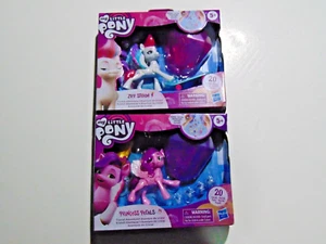 Neu My Little Pony Set MLP 3 Zoll Crystal Adventure ZIPP Storm Princess BLÜTENBLÄTTER - Bild 1 von 7