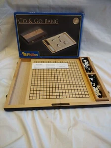 Philos Go & Go Bang Board Game 2 Player Strategy Wooden Case - Picture 1 of 7