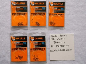 guru hooks joblot 6 - Picture 1 of 1