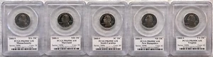 2000-S PCGS PR69 DCAM 25C 50 STATE COIN SET / MA, MD, SC, NH, VA - Picture 1 of 11