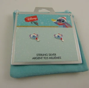 Sterling Silver Disney Stitch post studs earrings 925 - Picture 1 of 6