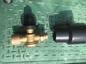 Robinet prise en charge 1/4 de tour en laiton SGB réf 197220G25 avec manchon pvc - Photo 1/4