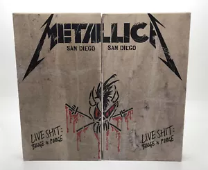 Metallica Live Shit: Binge And Purge VHS 1 And 2. Missing 3rd VHS. 1992 Concert. - Imagen 1 de 5