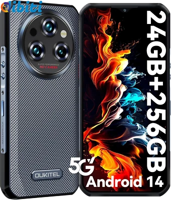Telefono Indistruttibile OUKITEL WP35 5G  Android 14 (2024) - 11000mAh 24GB+256G - Immagine 1 di 4