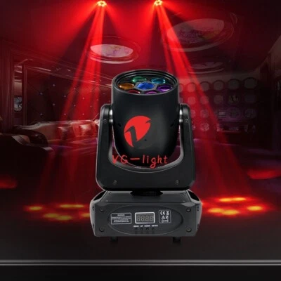 150W 3Facet Prism Gobo Moving Head Light Beam RGBW LED DMX Stage DJ Party Light - Image 1 of 4