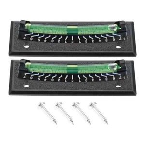 2Pcs Rv Level Bubble Camper Level Bubble Indicators Fit For RV Camper Trailer - Picture 1 of 10