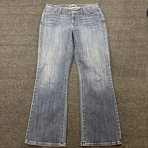 Levis 529 Curvy Bootcut Jeans Womens 33x30 Blue Denim Western Farmer Rancher - Picture 1 of 8