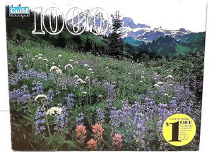 1000 Piece Guild Jigsaw Puzzle Paradise Park, Mount Rainier, WA 1999 Sealed - Picture 1 of 6
