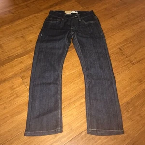 Levi's 511 Slim Fit Dark Denim Jeans Boys Sz 8 Reg Fit 24x22 NWT - Picture 1 of 4