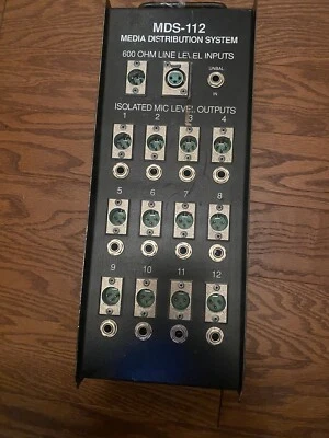 RapcoHorizon MDS-112 12-Output Media Distribution System, 1 in, 12 out Free Ship - Image 1 of 3