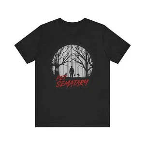Pet Sematary T-Shirt Sometimes Dead is Better Cemetery Horror Film - Picture 1 of 17