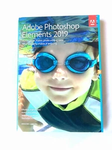 Photoshop Elements 2019 (Box/CD) Ship from Japan - Photo 1/2