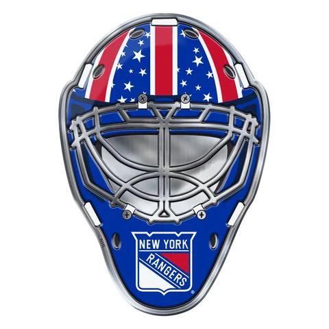 NHL - New York Rangers Embossed Helmet Emblem Cover