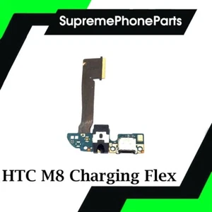 For HTC One M8 Micro USB Charging Unit Dock Port Mic & Headphone Jack Flex Cable - Picture 1 of 1