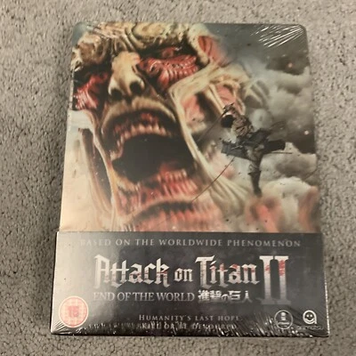 ATTACK ON TITAN II (2) (LIMITED EDITION STEELBOOK) [BLU-RAY] NEW & SEALED - Image 1 of 2