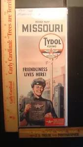 Vintage - TYDOL Flying A - 1950 Missouri State Road Map - Gas Öl Werbung - Bild 1 von 4