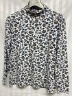 Nwot M And S Uk 14 Stretch Cotton Long Sleeve Top