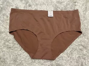 Auden Women's Underwear Hipster Pull On Mid Rise seamless Opaque Size 3X - Picture 1 of 5