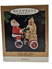 Hallmark Santa's Sing-Along Magic Light & Music Keepsake Ornament 1994-Free Ship