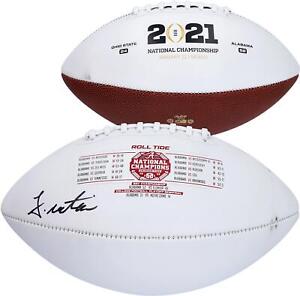Autographed John Metchie Alabama Football Fanatics Authentic COA Item#11547031