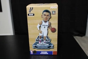 FOCO Bobblehead Victor Wembanyama San Antonio Spurs 2023 Rookie NBA Debut - Picture 1 of 4