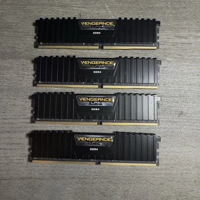 Corsair Vengeance LPX 64GB DDR4-3000MHZ Memory Module 4x16gb Cl 15 - Image 1 of 3