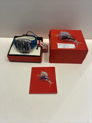 Tommy Bahama Relax RLX1193 Viejo Cigars Analog Watch Japan Mvt Water Res w/ Case - Image 1 of 4