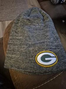 Green Bay Packers New Era NFL grau Winter Acryl Mütze OS - Bild 1 von 5